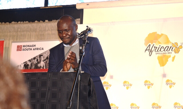Aaron Kirunda Address at the 1st African Spelling Bee